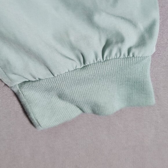 Divine Stretch jogger pants women's size L mint colour lightweight lazy pants - Picture 8 of 14